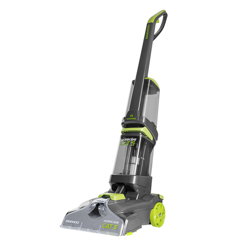 DAEWOO Hurricane Cat 5 700W Washer FLR00115 Upright Carpet Cleaner w Handheld Upholstery Rugs Stairs Sofas 2L Water Tank 8m Cord