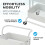 House of Home (White) 3-Tier Storage Trolley Cart with Wheel 8