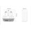 Ameego Folding 20W PD Dual Port Fast Charging USB-C + USB-A  Plug 2