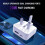 Ameego Folding 20W PD Dual Port Fast Charging USB-C + USB-A  Plug 3