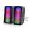 Goodmans 2.0 Gaming Speakers with Colour Changing LED Lighting 1
