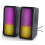 Goodmans 2.0 Gaming Speakers with Colour Changing LED Lighting 2