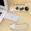 (Blue) LED USB Rechargeable Book Light Reading Light Eye Protection Bookmark 5