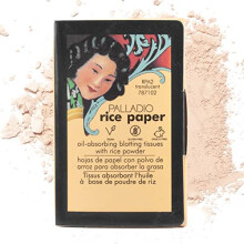 Palladio Rice Paper Facial Tissues for Oily Skin, Face Blotting Sheets Made from Natural Rice, Oil Absorbing Paper with Rice Powder, 2 Sided, Instant