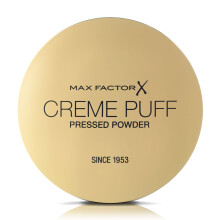 Max Factor Cream Puff Pressed Compact Powder, Glowing Formula for All Skin Types, 41 Medium Beige, 21 g