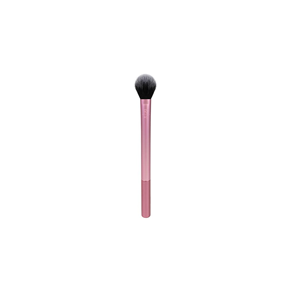 Real Techniques Setting Makeup Brush for Highlighter, Powder or Blush (Packaging and Handle Colour May Vary)