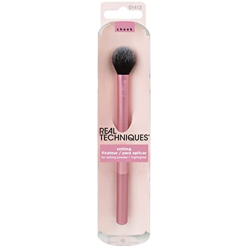 Real Techniques Real Techniques Setting Makeup Brush for Highlighter, Powder or Blush (Packaging and Handle Colour May Vary) 1