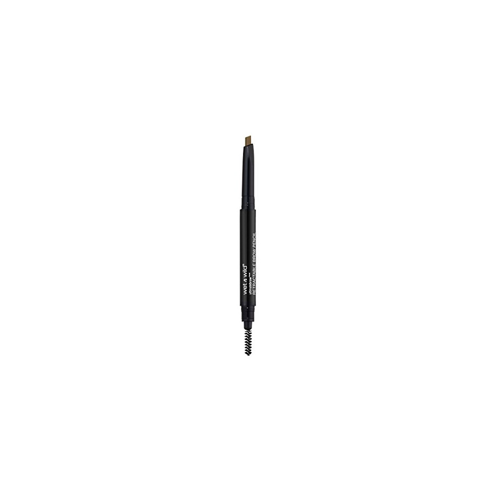 Wet n Wild, Ultimate Brow Retractable Pencil, Retractable Eyebrow Pencil with Triangular and Ultra-precise Pencil Point, Pigmented Color that