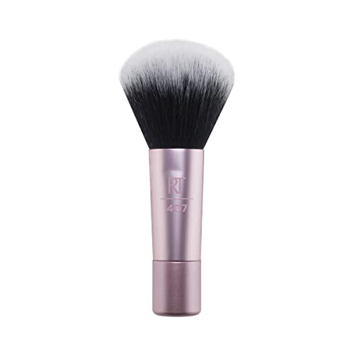 Real Techniques Real Techniques Mini Travel Size Multitask Makeup Brush for Blush, Bronzer or Highlighter (Packaging and Handle Colour May Vary)