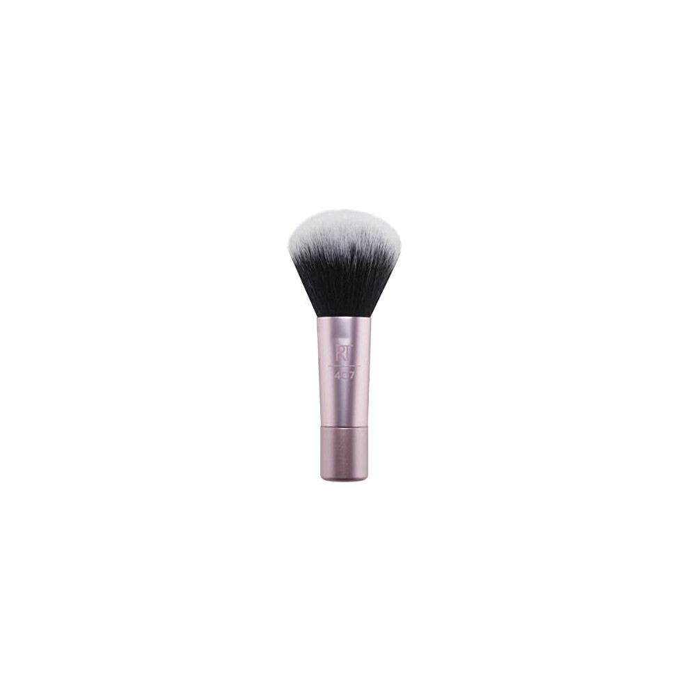 Real Techniques Mini Travel Size Multitask Makeup Brush for Blush, Bronzer or Highlighter (Packaging and Handle Colour May Vary)