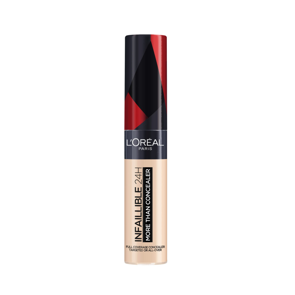 New L’oréal Paris L'or?Al Paris Infallible 24H More Than Concealer, Full-Coverage, Longwear And Matte Finish, 320 Porcelain Infallible More Than Concealer