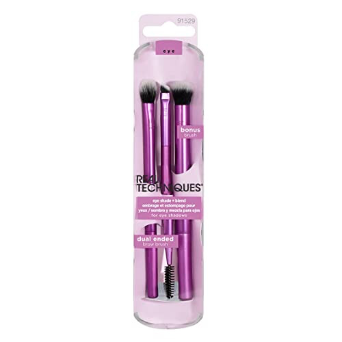 Real Techniques Real Techniques Eye Shade and Blend Eyeshadow Make-up Brush Duo (packaging & handle may vary) 1