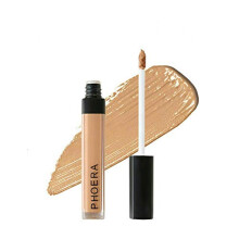 AQUAPURITY PHOERA Liquid Concealer Full Coverage Makeup Face Moisturizer Foundation Conceal Under Eye Dark Circles Cruelty Free (105 - Biscuit)