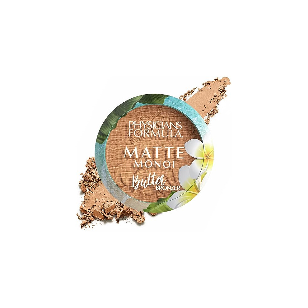 Physician's Formula, Inc. , Matte Monoi Butter Bronzer, Matte Bronzer With Creamy And Soft Texture, With Monoi And Murumuru Butter For A Long-Lasting