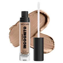 wet n wild, Megalast Incognito Full-Coverage Concealer, Seamless and Richly Pigmented, Buidable Medium-to-Full Coverage, Matte Finish, Nourishing and