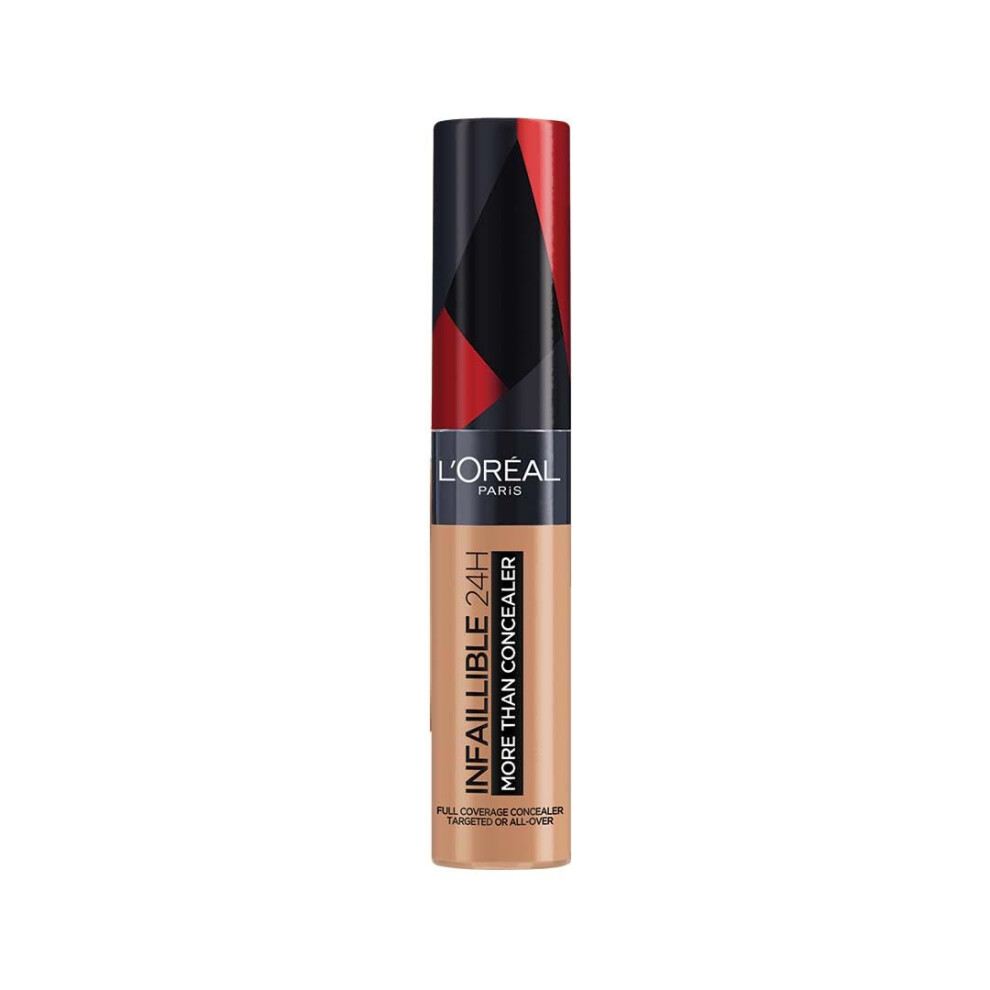New L’oréal Paris L'oreal Paris Concealer, Full Coverage, Longwear With A Matte Finish, Infallible 24H More Than Concealer, 328.5 Creme Brulee Infallible More Than Concealer
