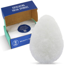 HartFelt Facial Exfoliation Beauty Box with Super Soft Exfoliating Face Scrub Pads | Reusable Facial Sponges Set for Daily Cleansing & Dead Skin