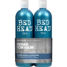 Bed Head by TIGI | Recovery Shampoo and Conditioner Set | Professional Moisturising Hair Repair Treatment | Ideal For Dry And Damaged Hair | 750 ml (