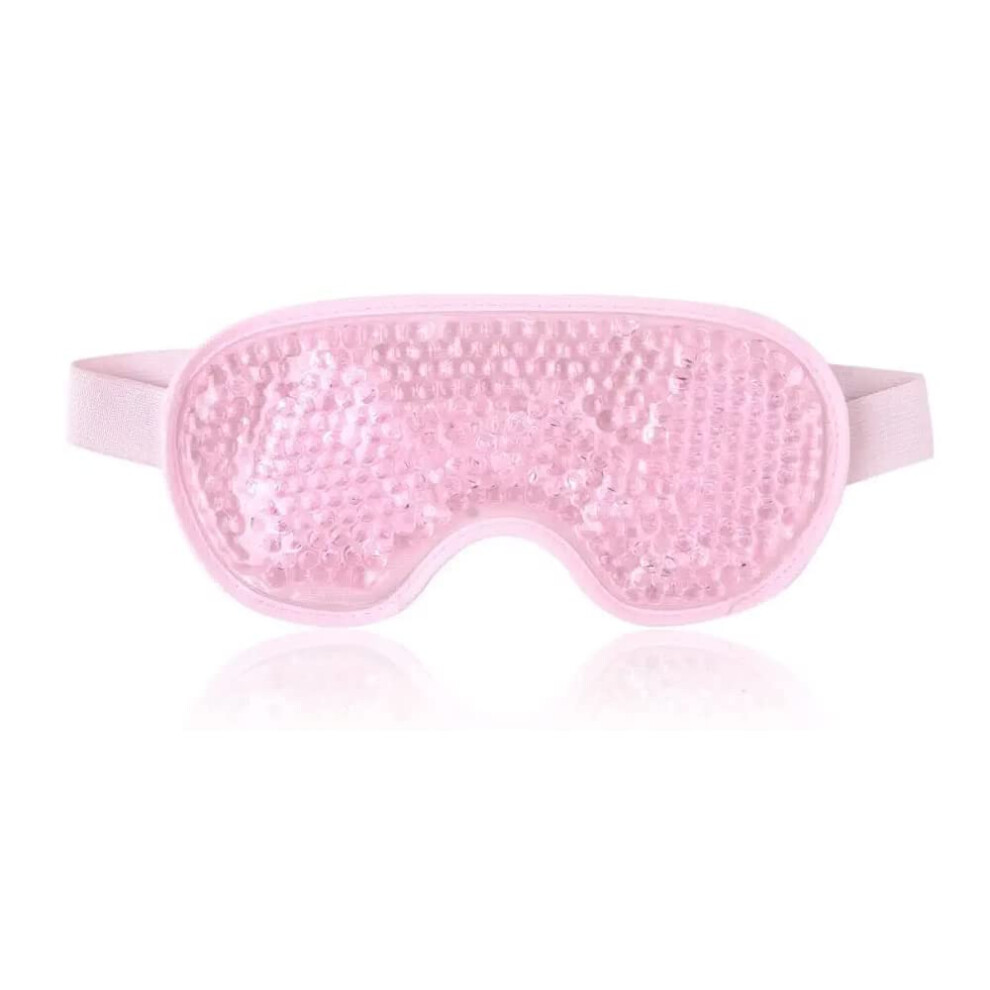 Newgo Dark Cooling Eye Mask For Puffy Eyes, Reusable Hot Cold Therapy Gel Cold Eye Mask For Migraine, Headache, Circles, Dry Eyes, Swollen Eyes, Sinus