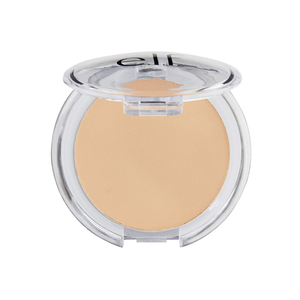 e.l.f. Prime & Stay Finishing Powder, Controls Shine & Smooths Complexion, Light/Medium, 0.17 Oz (4.8g)