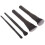 e.l.f. e.l.f. Complexion Perfection Brush Kit 4 Piece Set, Synthetic 4