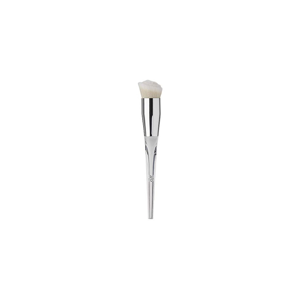 e.l.f, Precision Foundation Swirl Brush, Soft, Synthetic, Dense, Versatile, Blends, Corrects, Conceals, Smooths, Easy To Clean (85323)