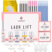 Lash Lift Kit for Perming, Curling and Lifting Eyelashes | 2022 Updated | Semi Permanent Salon Grade Supplies for Beauty Treatments | Includes Eye