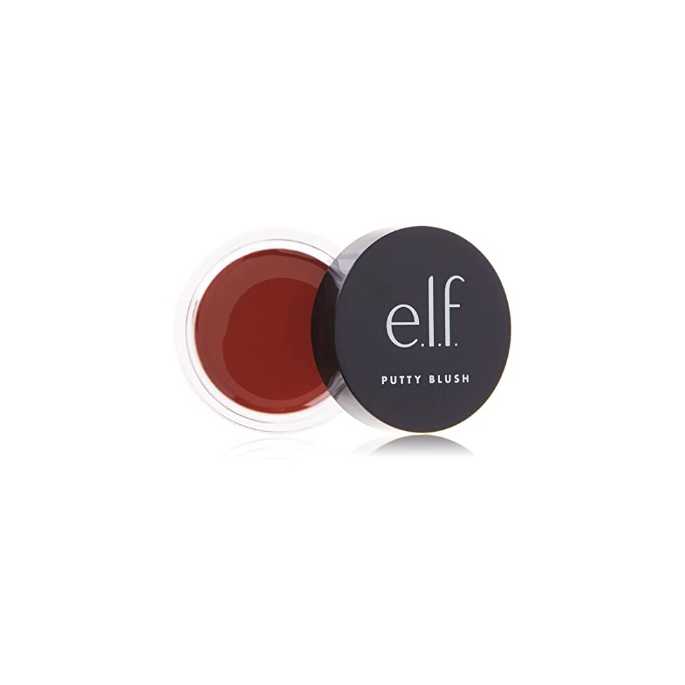 e.l.f. Putty Blush, Creamy & Ultra Pigmented Formula, Infused with Argan Oil & Vitamin E, Bali, 0.35 Oz (10g)