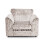 (Mink, Armchair) Crystal Crushed Velvet Scatter Back Corner Sofa Range 1