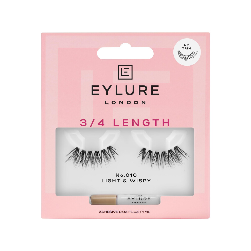 Eylure 3/4 Length False Eyelashes No 010