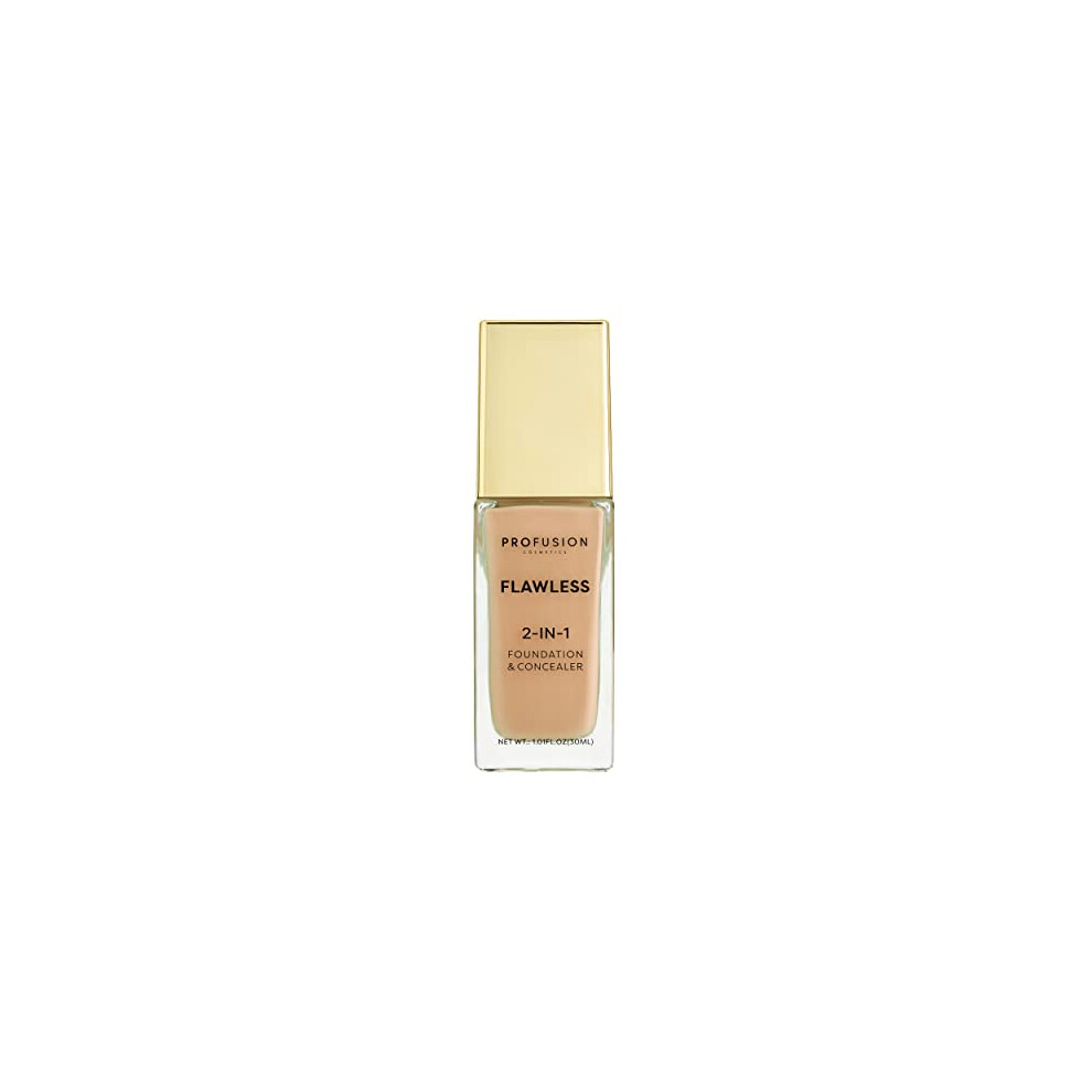 Profusion Cosmetics Flawless 2-In-1 Foundation & Concealer - Neutral Tan