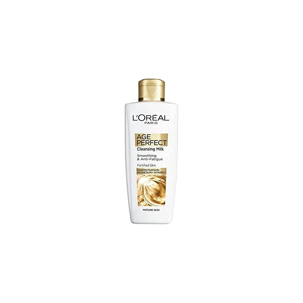 L'Oreal Paris Age Perfect Smoothing & Anti Fatigue Vitamin C Cleansing Milk 200 ml