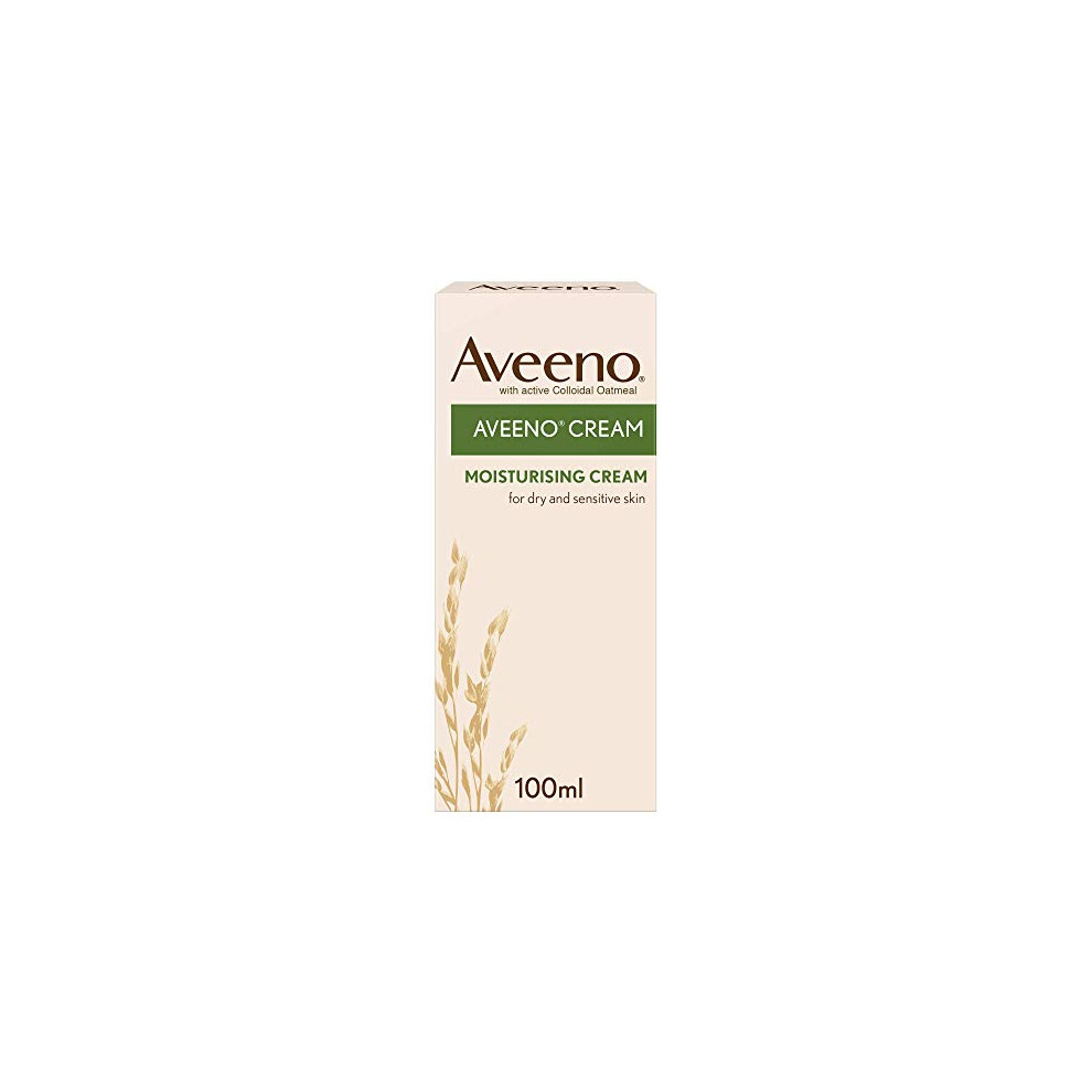 Aveeno, Moisturising Cream Colloidal Oatmeal, Shea Butter, 100ml