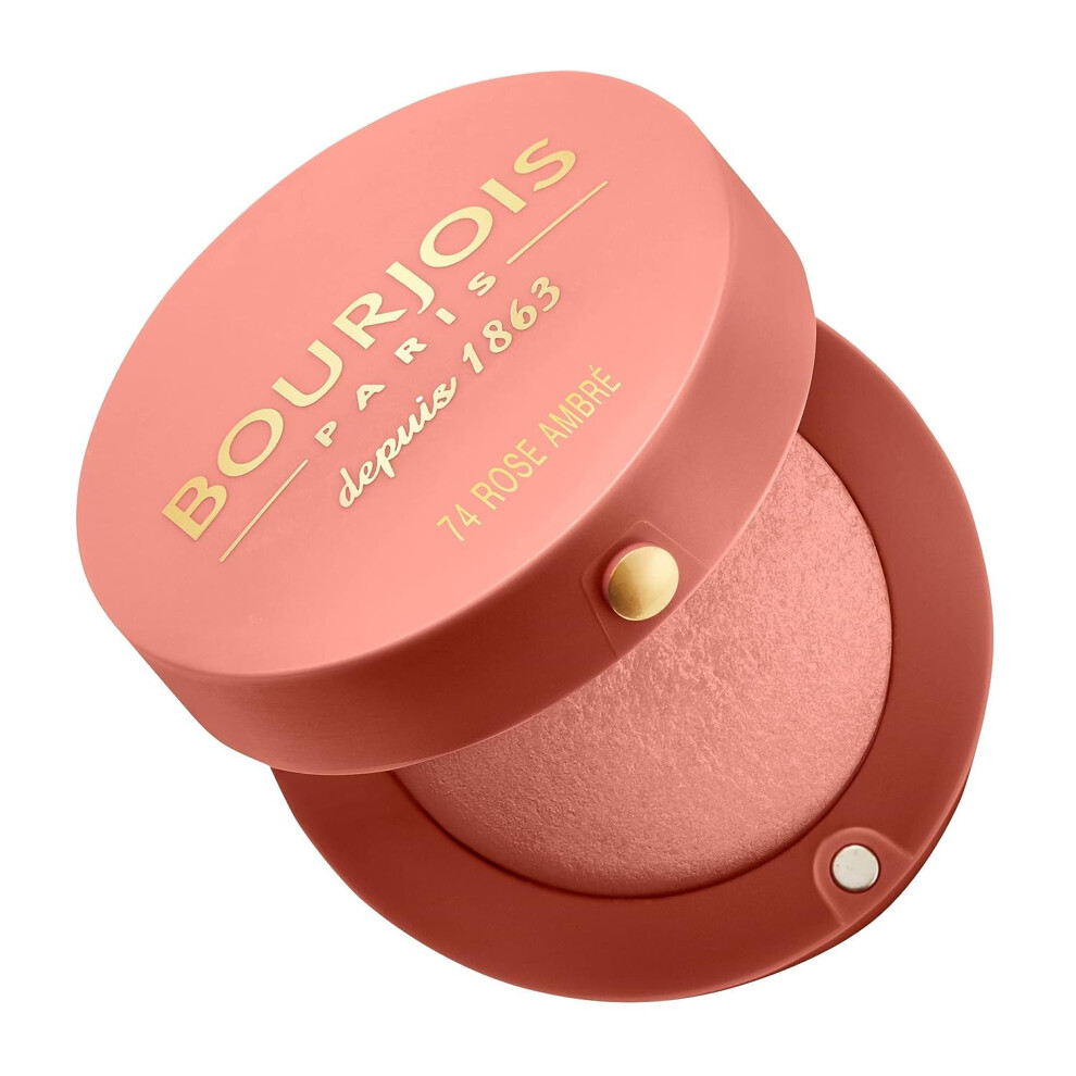 Bourjois Little Round Pot Blusher 74 Rose Ambre, 2.5g