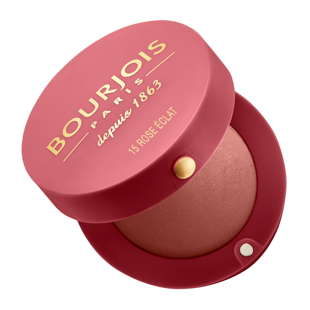 Bourjois Little Round Pot Blusher 15 Rose Eclat, 2.5g