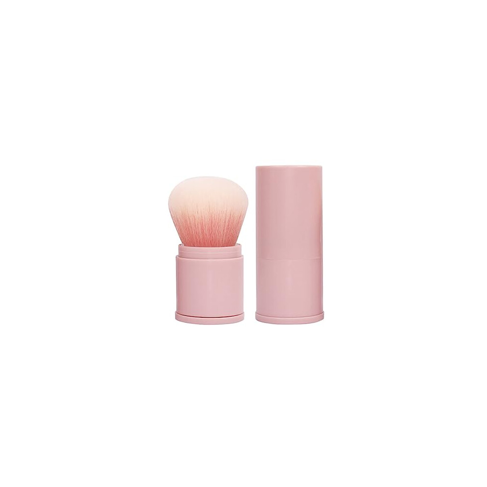 Qrj Soft Powder Makeup Brush For Face,Blusher Brush For Cheeks Kabuki Brush Bronzer Brush For Powders Blush Foundation Make Up Pressed Powder (Pink) Pink
