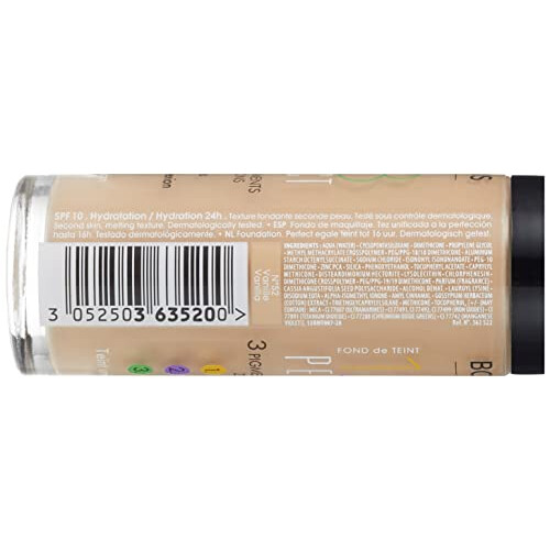 Bourjois Bourjois 123 Perfect Medium Coverage Liquid Foundation 52 Vanilla, 30 ml (Pack of 1) 2