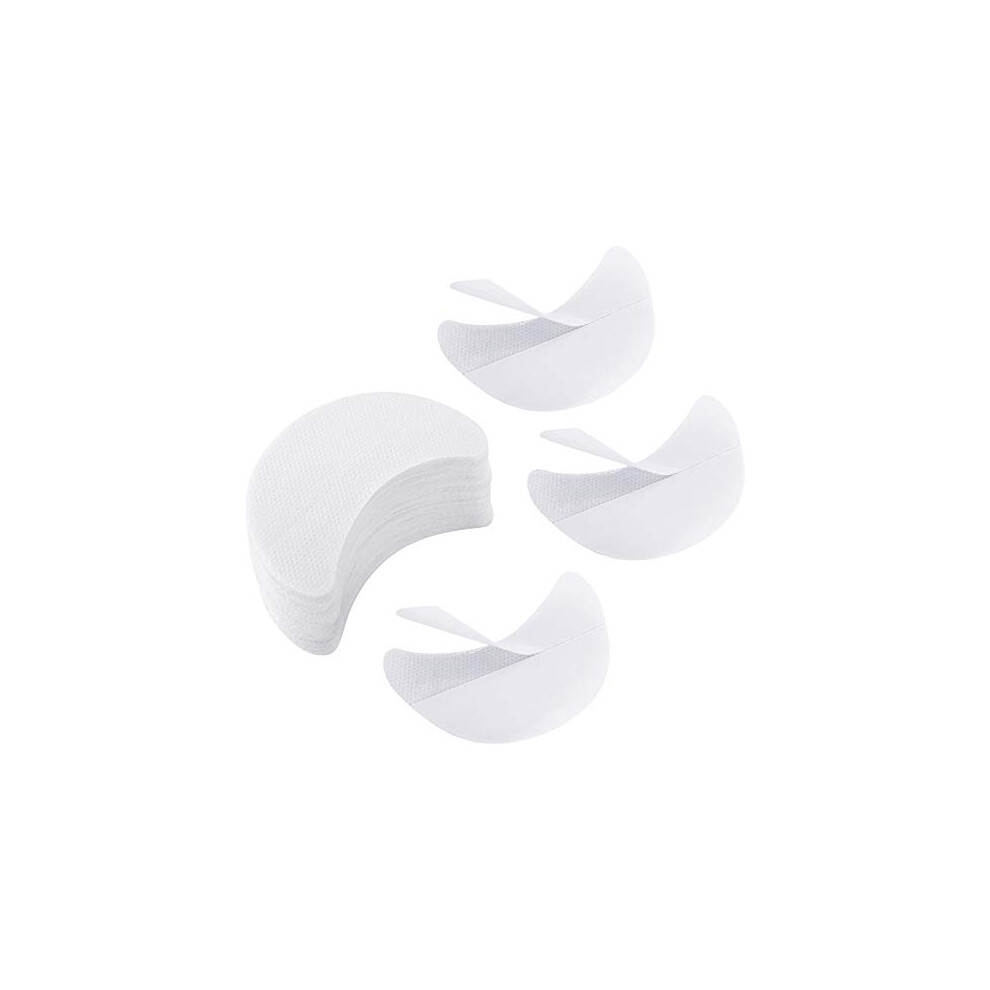 Yaomiao 100 Pieces Eyeshadow Shield Eyeshadow Gel Pad Patches Eyeshadow Stencils For Prevent Eyelash Extensions, Tinting And Lip Makeup Residue (100 Pieces)