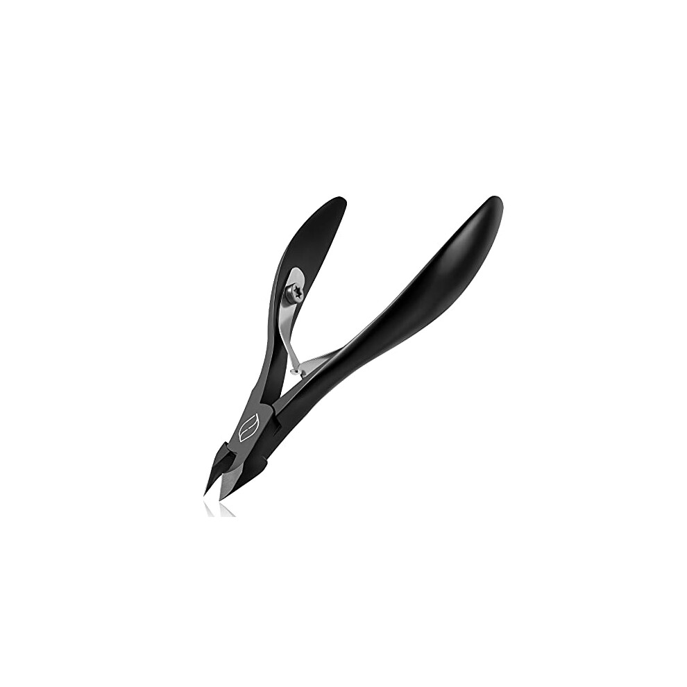 FERYES Cuticle Nippers, Cuticle Cutter and Remover with Cuticle Trimmer for Dead Skin - Professional Manicure Tools and Cuticle Clippers- Stainless