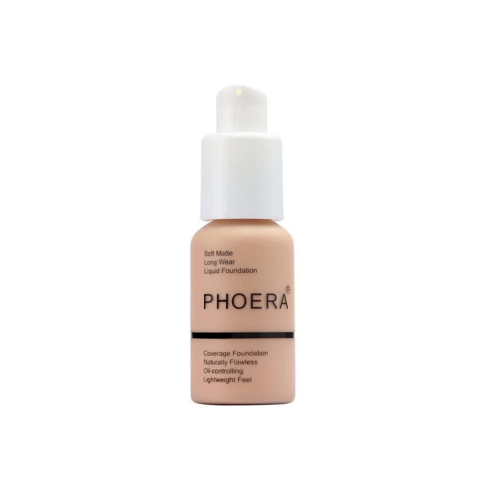 Abrus Cream Abrus? - Phoera Foundation, Full Coverage Foundation, Soft Matte, Oil Control Concealer, Foundation Makeup Flawless Smooth Long Lasting 24Hr
