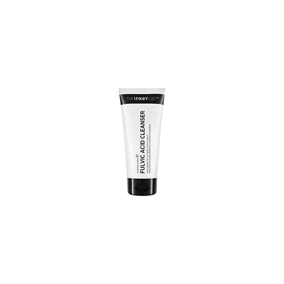 The Inkey List Fulvic Acid Cleanser Gently Exfoliates To Reveal A Brighter, Healthy Looking Complexion Whilst Removing Makeup, Including Eye Makeup,