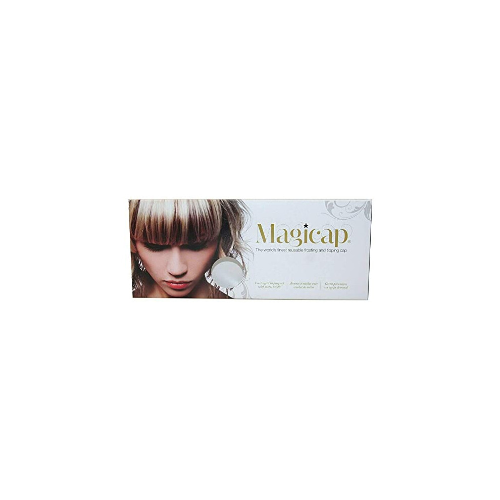 Denman Magicap Pro Salon Silicon Hairdressing Highlighting Frosting Cap & Free Hook
