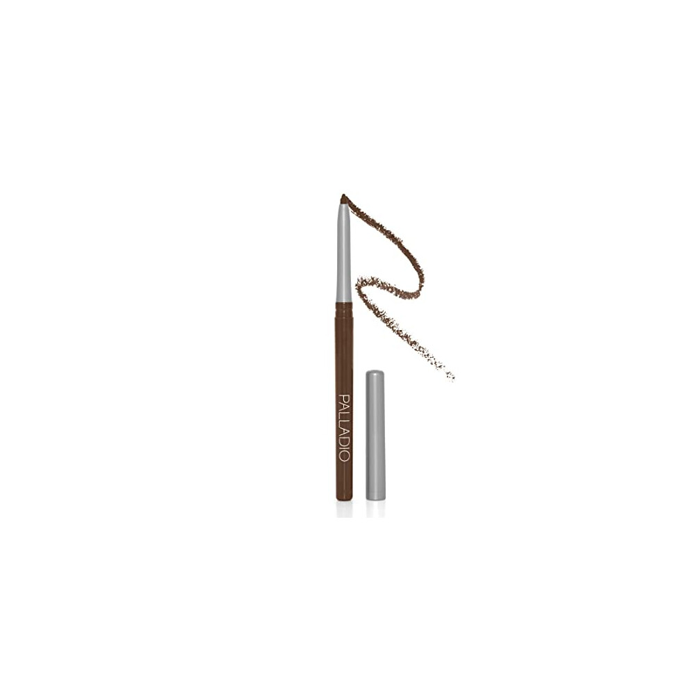 Palladio Retractable Waterproof Eyeliner, Richly Pigmented Color And Creamy, Slip Twist Up Pencil Eye Liner, Smudge Proof Long Lasting Application,
