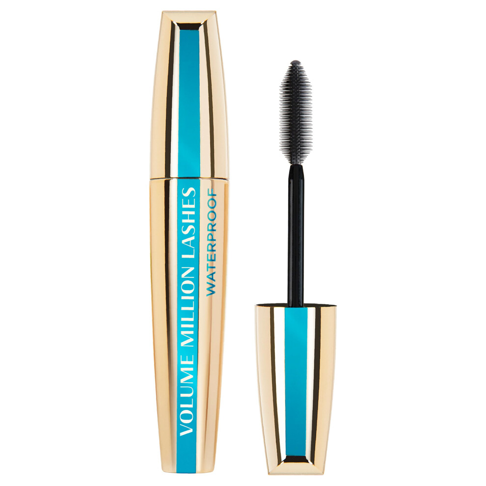 L’oréal Paris L'oreal Paris Volume Million Lashes Mascara Waterproof, Gives Lashes Intense, Defined Volume With No Clumps Black