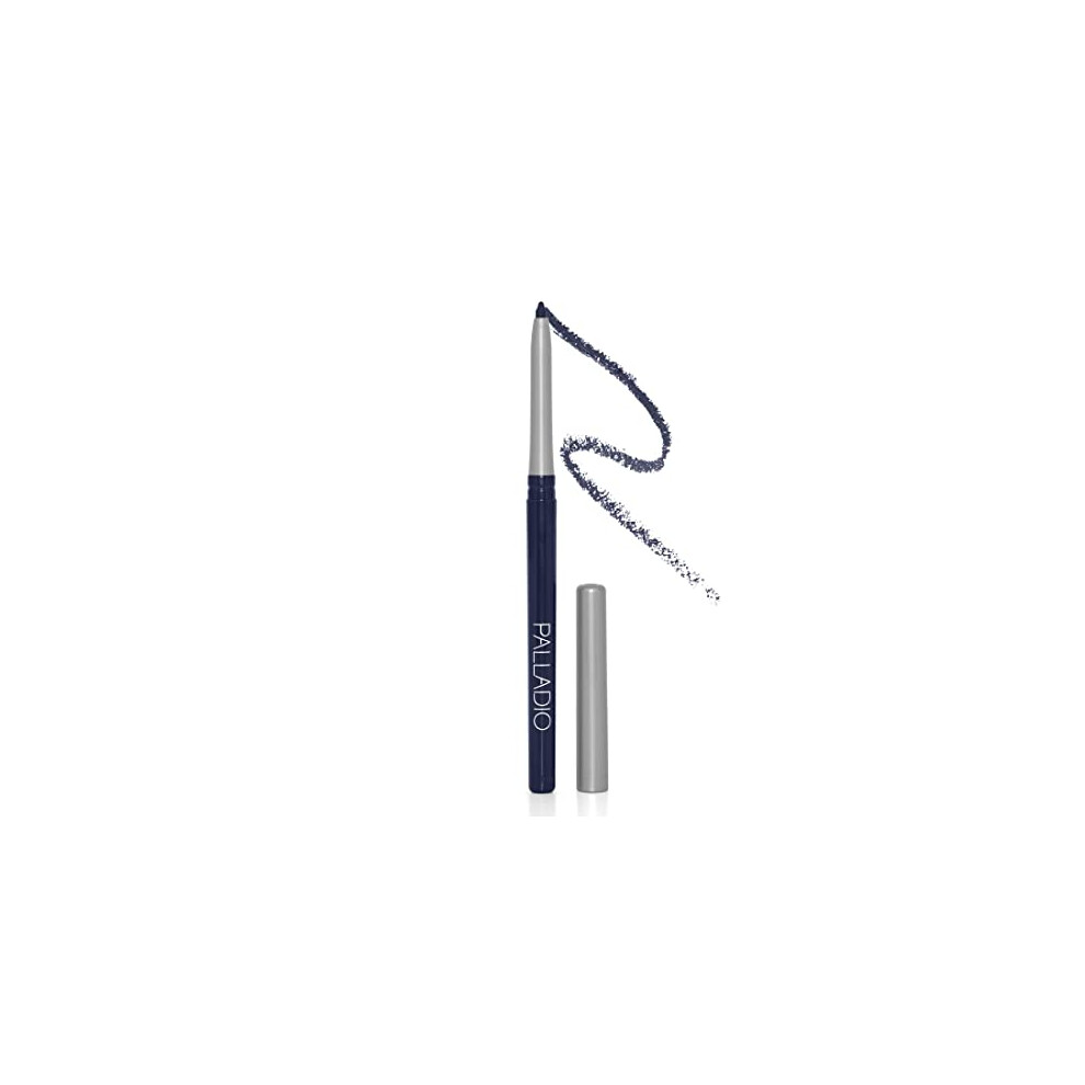 Palladio Retractable Waterproof Eyeliner, Richly Pigmented And Creamy, Slim Twist Up Pencil Eyeliner, No Smudge Formula With Long Lasting Application,