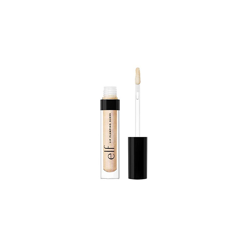 Lip Plumping Gloss, Hydrating, Nourishing, Invigorating, High-Shine, Plumps, Volumizes, Cools, Soothes, Pink Sugar 2.7ml