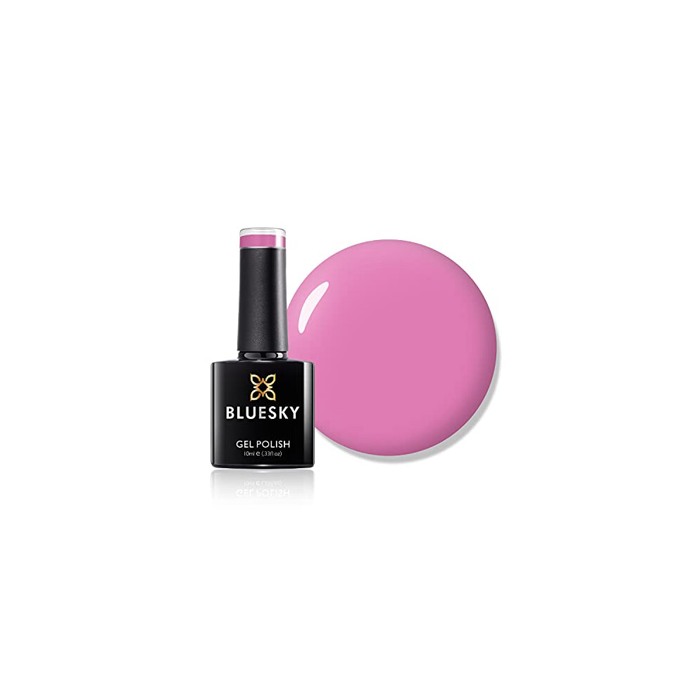 Bluesky Gel Nail Polish, Gotcha 80522, Bright, Pink,Taffy Long Lasting, Chip Resistant, 10 ml (Requires Drying Under UV LED Lamp)