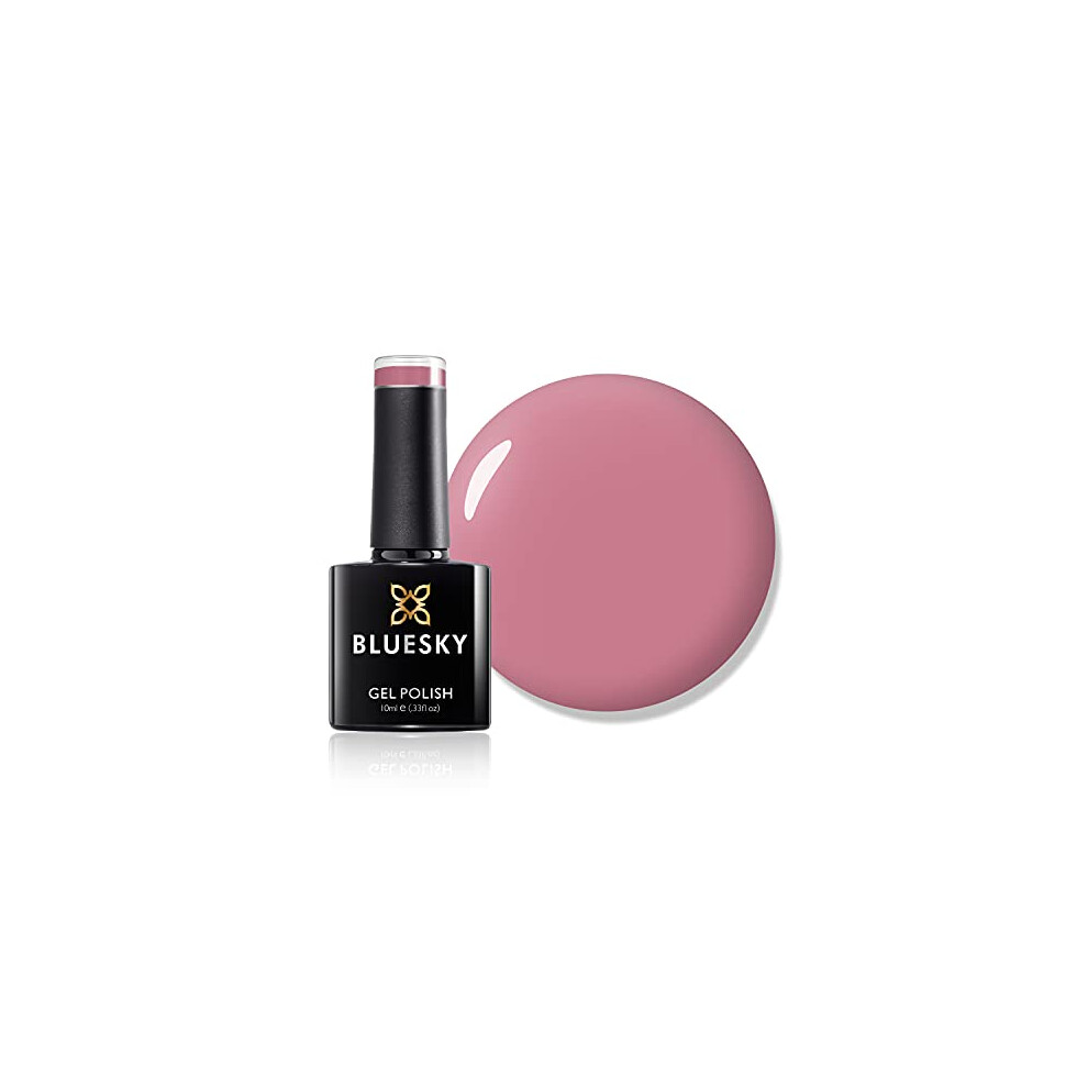 Bluesky Gel Nail Polish, Clay Canyon 80571, Light, Salmon, Long Lasting, Chip Resistant, 10 Ml (Requires Drying Under Uv Led Lamp) Pink