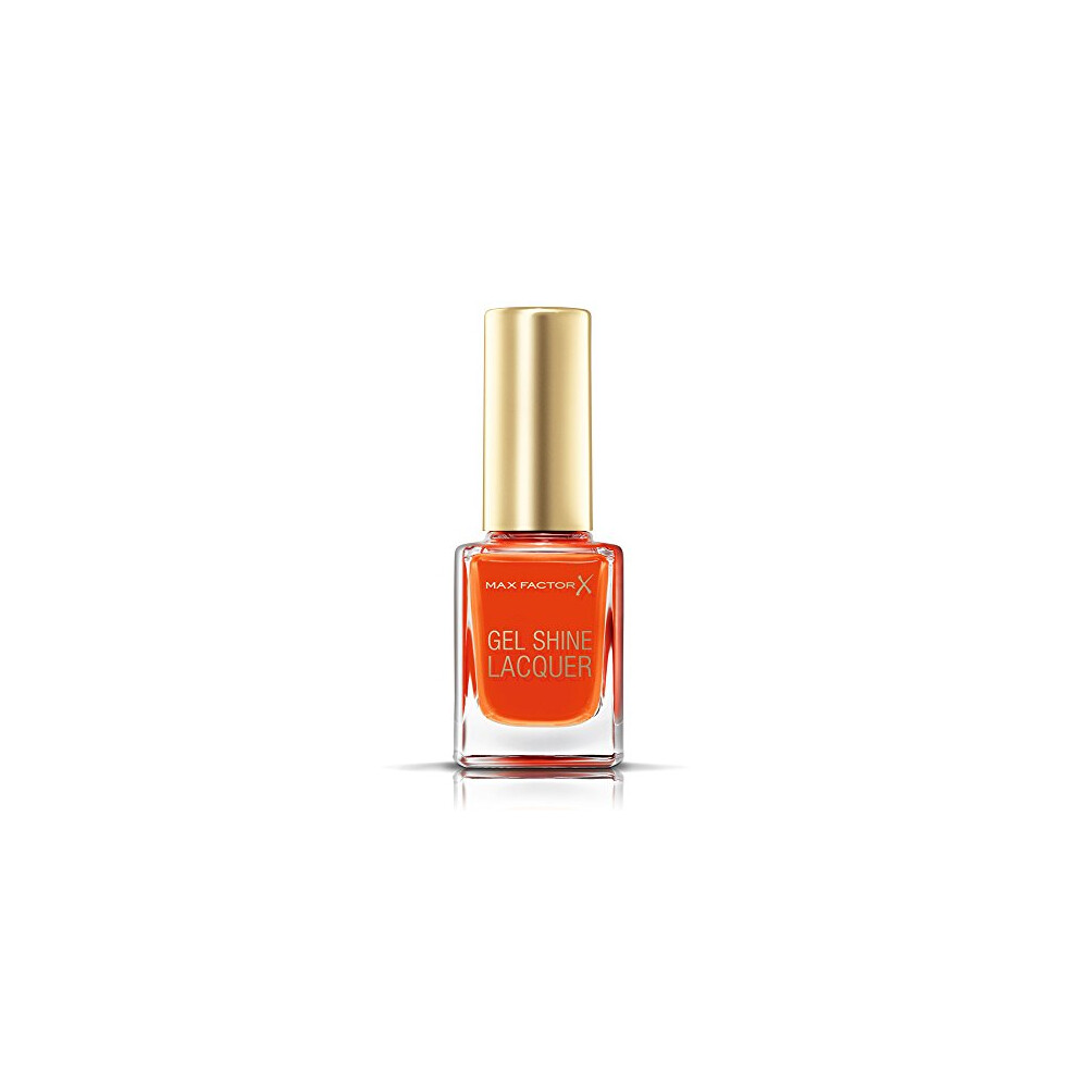 Max Factor Gel Shine Lacquer Nail Polish, 11 ml, 20 Vivid Vermillion