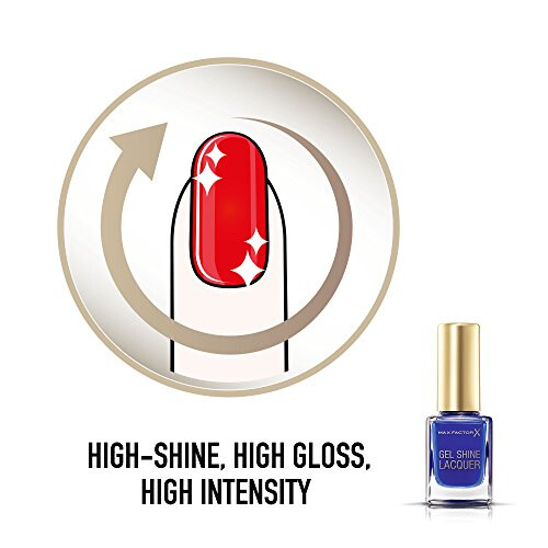 Max Factor Max Factor Gel Shine Lacquer Nail Polish, 11 ml, 40 Glazed Cobalt 1